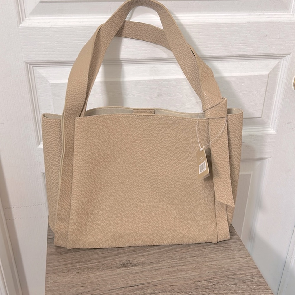 ULTA NUDE SAND TOTE BAG